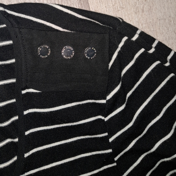 White House Black Market (WHBM) Striped scoop neck top Size: Medium - Picture 4 of 5